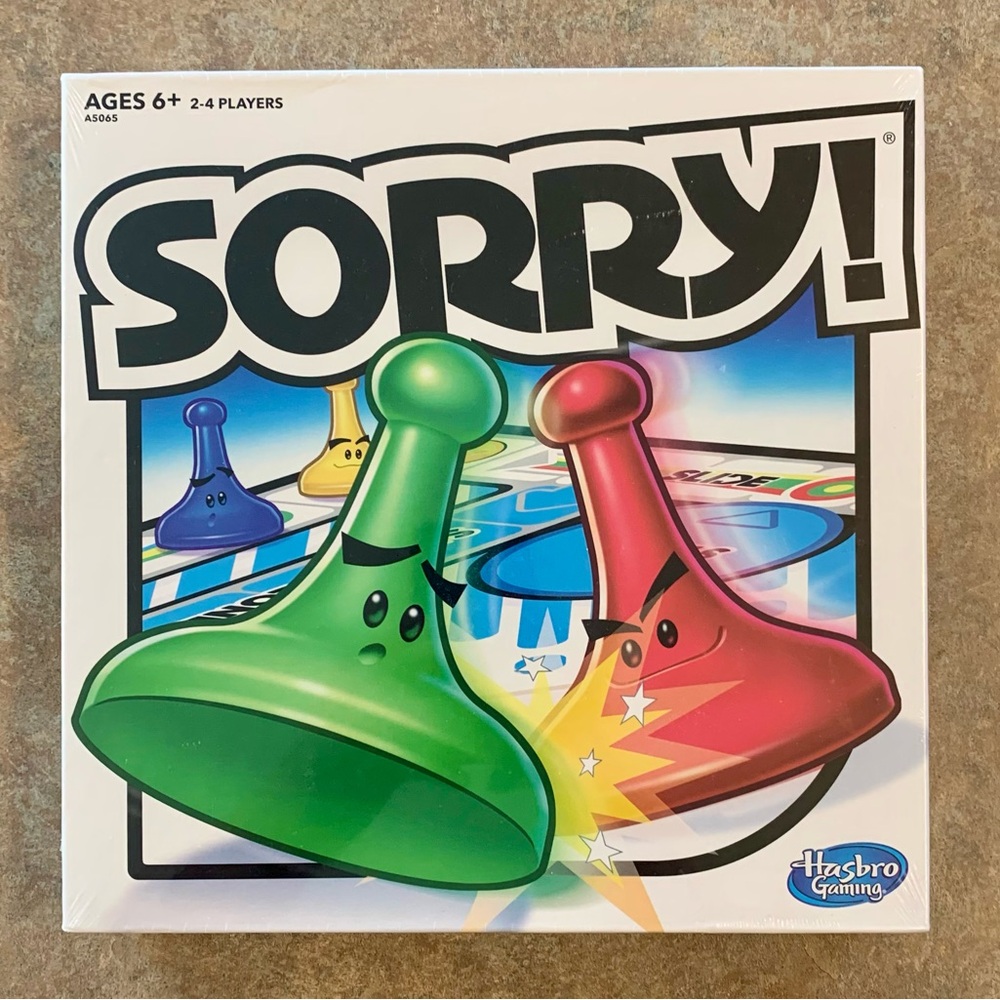 Sorry! Hasbro Family Board Game New, Sealed